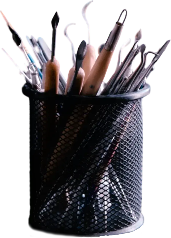 Sculpting tools by freaky-Deek_The Sculpting Journey