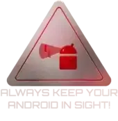 Project AD-01 warning: Always Keep Your Android in Sight!