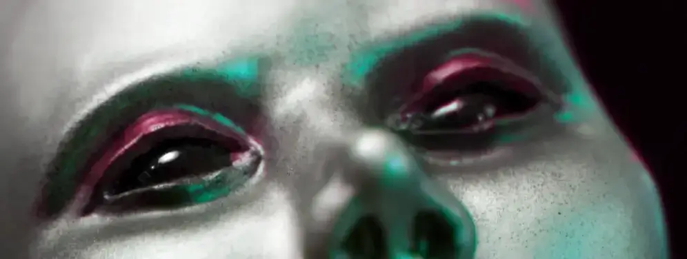 Project AD-01 Art Defines Zero One® Android Sculpture Dark Joule with black eyes