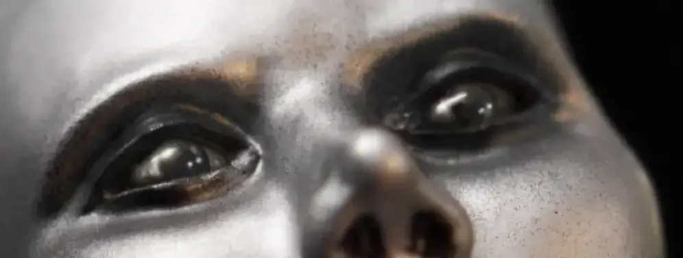 Project AD-01 Art Defines Zero One® Android Sculpture Special Edition Omega with silver eyes