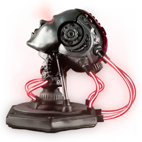 Project ad 01 handmade android led art sculpture joule with red led light up fire handmade by artist freaky deek 300x300 1